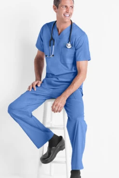 UA Best Buy Scrubs Next Generation Men's 7-Pocket Zip Front Cargo Pants 5 UA Best Buy Scrubs Next Generation Men's 7-Pocket Zip Front Cargo Pants -Clinic Love Style 44 102023 CEIL 3 S HV