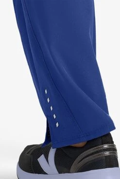 Barco One Uplift Women's 5-Pocket STRETCH Knit Waistband Cargo Scrub Pants -Clinic Love Style BO597 ROYAL 6