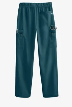 Butter-Soft Originals Men's 9-Pocket Straight Leg Cargo Scrub Pants -Clinic Love Style BSN1144 092623 CARIB 3
