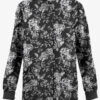 Butter-Soft Originals Etched Roses Women's 3-Pocket Warm-Up Printed Scrub Jacket