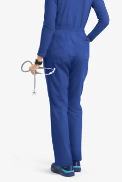 Butter-Soft Originals Women's 8-Pocket Natural Waist Straight Leg Cargo Scrub Pants -Clinic Love Style BSN1379 101623 GALAX 3