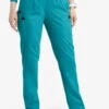 Butter-Soft Originals Women's 5-Pocket Mid Rise Tapered Leg Yoga-inspired Scrub Pants