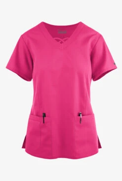 Butter-Soft Originals Women's 3-Pocket Crisscross V-Neck Scrub Top