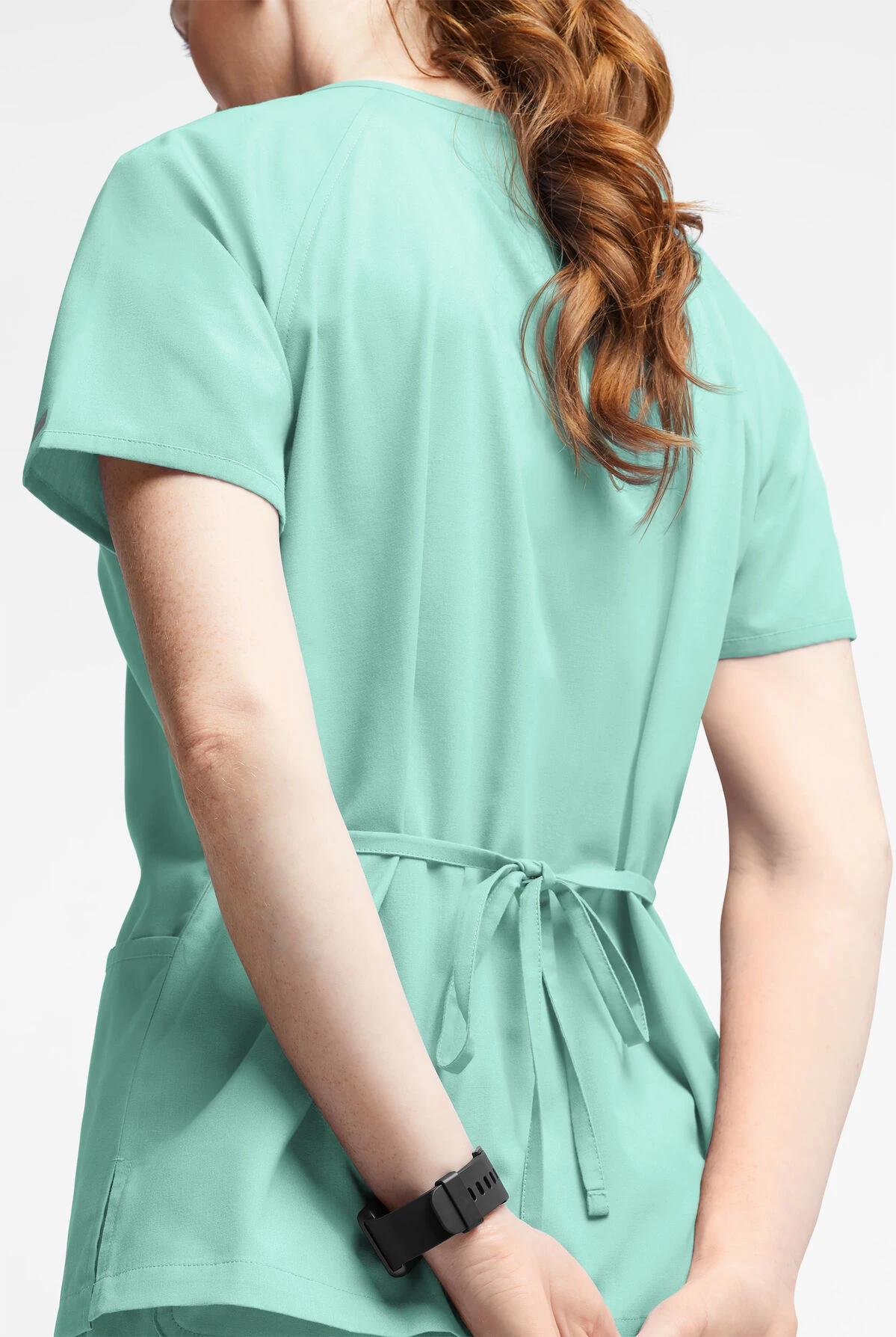 Butter-Soft Originals Women's 3-Pocket Mock Wrap Scrub Top 3 Butter-Soft Originals Women's 3-Pocket Mock Wrap Scrub Top - Image 3