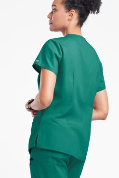 Butter-Soft Originals Women's 6-Pocket V-Neck Scrub Top -Clinic Love Style BSN1697 092623 HUNTE 3