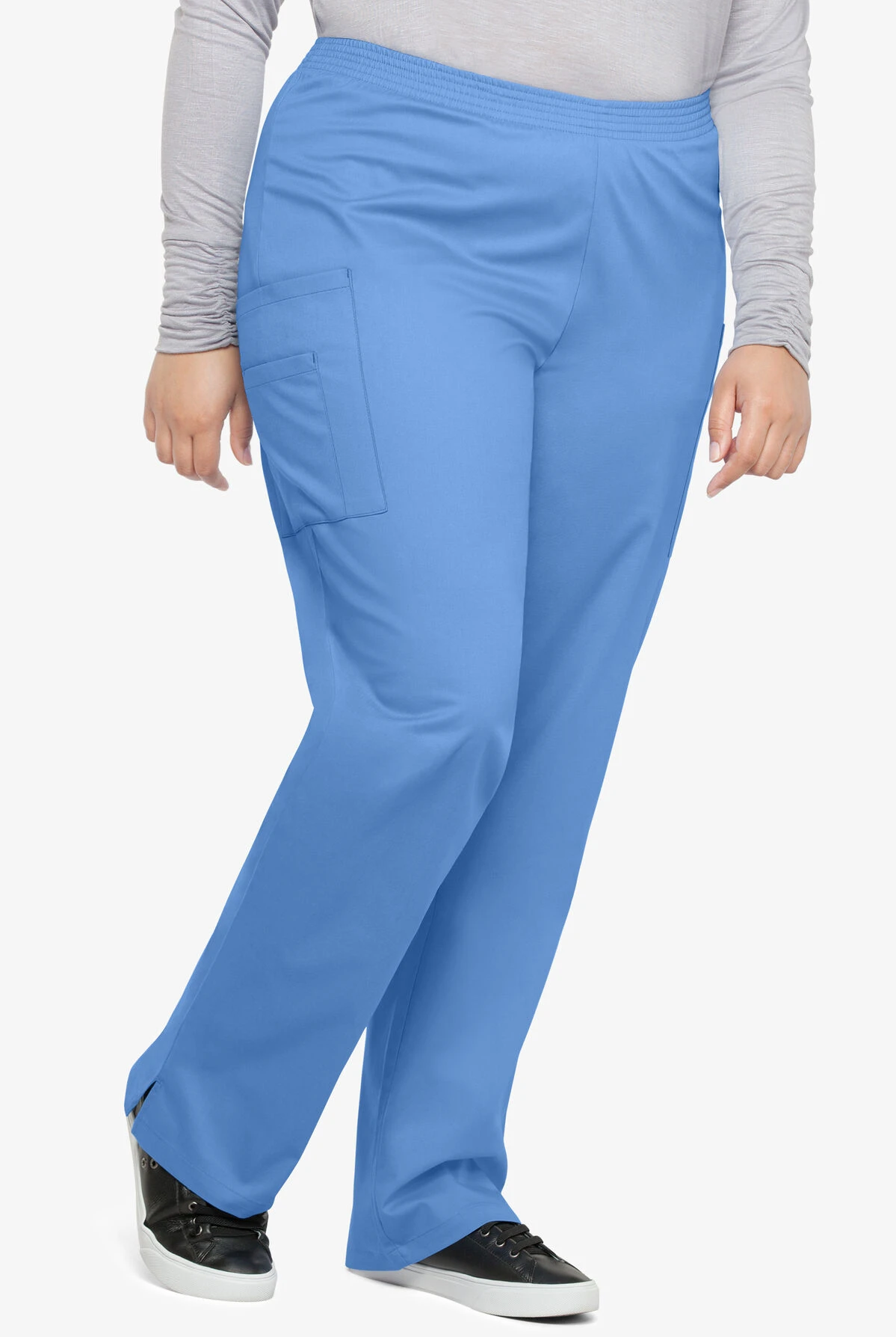 UA Butter-Soft STRETCH Women's 3-Pocket Plus Size Pull On Scrub Pants - Petite 1 UA Butter-Soft STRETCH Women's 3-Pocket Plus Size Pull On Scrub Pants - Petite