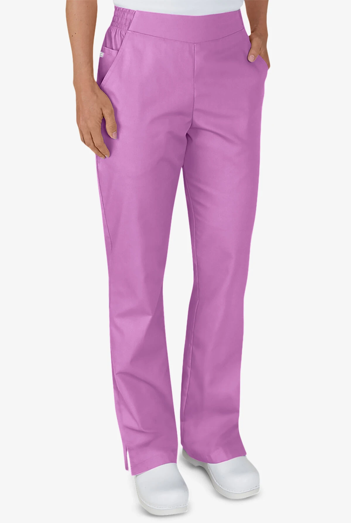 UA Butter-Soft STRETCH Women's 2-Pocket Flat Front With Back Elastic Scrub Pants - Petite 1 UA Butter-Soft STRETCH Women's 2-Pocket Flat Front With Back Elastic Scrub Pants - Petite