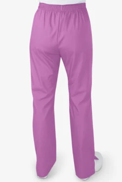 UA Butter-Soft STRETCH Women's 2-Pocket Flat Front With Back Elastic Scrub Pants - Petite 5 UA Butter-Soft STRETCH Women's 2-Pocket Flat Front With Back Elastic Scrub Pants - Petite -Clinic Love Style BSS476 ORCHI 4 HV