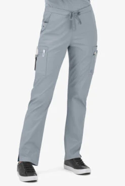 UA Butter-Soft STRETCH Women's 11-Pocket Drawstring Scrub Pants - Petite