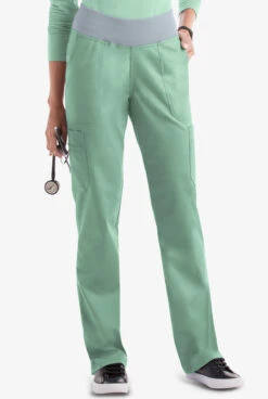 UA Butter-Soft STRETCH Women's 10-Pocket Active Yoga Scrub Pants - Petite