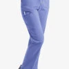Easy STRETCH By Butter-Soft Elle Women's 3-Pocket Flat Front Scrub Pants - Petite