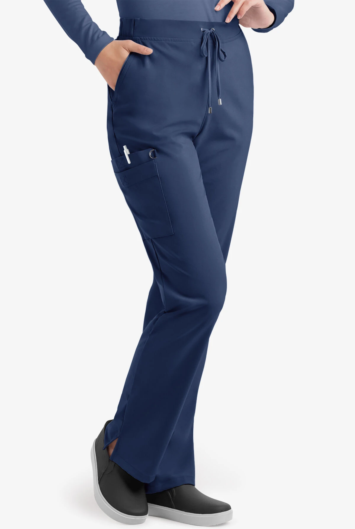 Easy STRETCH By Butter-Soft Elle Women's 3-Pocket Flat Front Scrub Pants 1 Easy STRETCH By Butter-Soft Elle Women's 3-Pocket Flat Front Scrub Pants