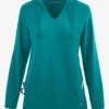 Easy STRETCH By Butter-Soft Billie Women’s 4-Pocket Pullover Scrub Hoodie