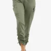 Easy STRETCH By Butter-Soft™ Halle Women's 11-Pocket Ruched Leg Jogger Scrub Pants