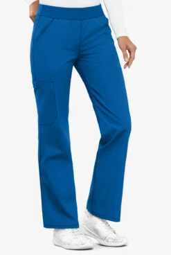 Cherokee Flexibles Women's 3-Pocket Straight Leg Cargo Scrub Pants