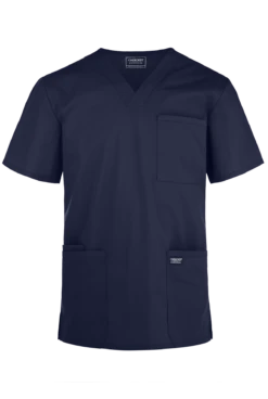 Cherokee Workwear Professionals Men's 4-Pocket STRETCH V-Neck Scrub Top
