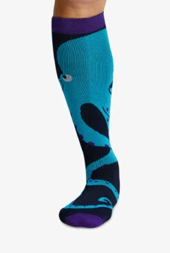 Cherokee Oh Octopus Men's 8-12 MmHg Light Compression Socks