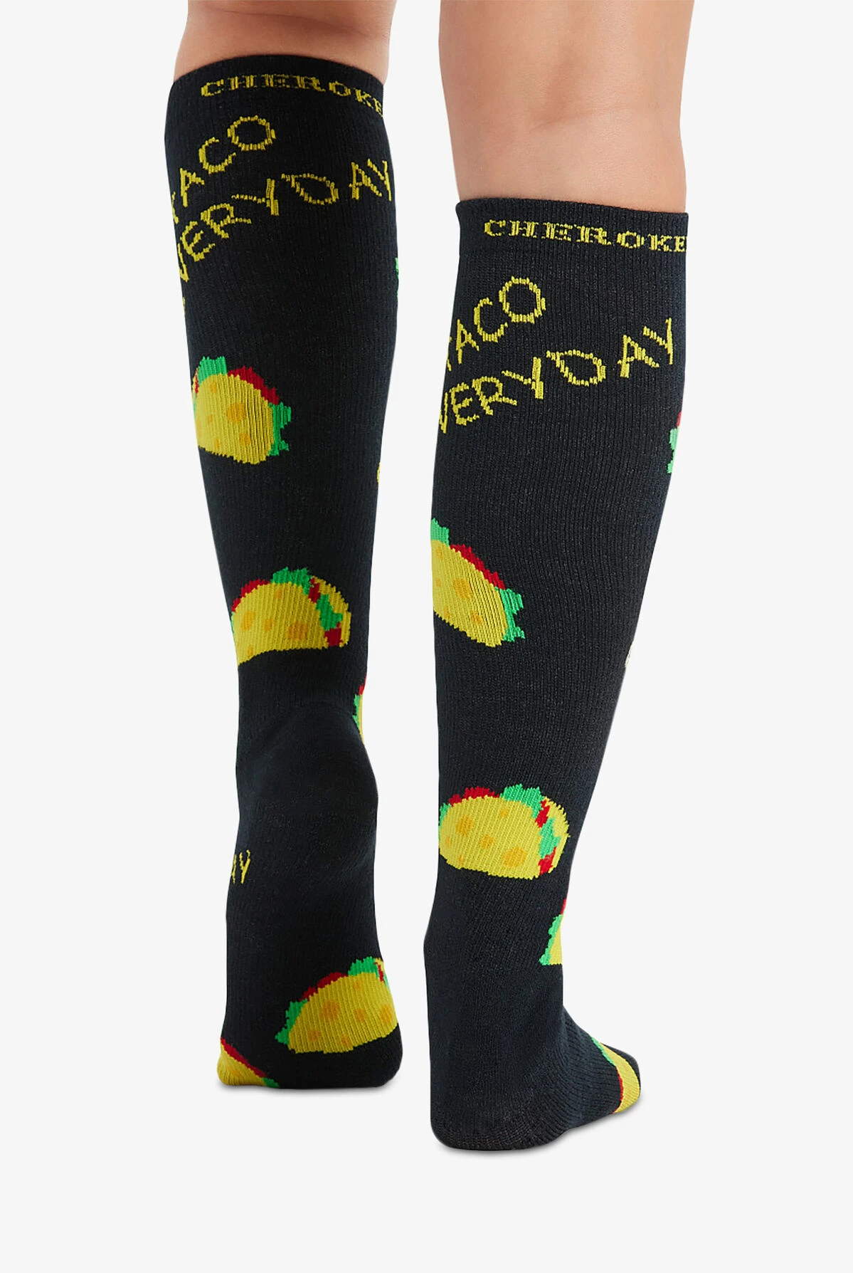 Cherokee Taco Everyday Women's 10-15 MmHg Light Compression Socks 2 Cherokee Taco Everyday Women's 10-15 MmHg Light Compression Socks - Image 2