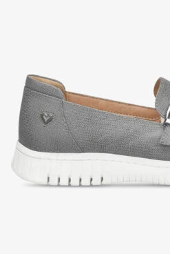 Nurse Mates Women's Daisy Slip On Nursing Shoes -Clinic Love Style DAISY GREY 4