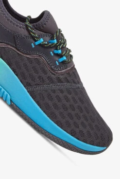 Infinity By Cherokee Women's Dart Pewter/Neon Fade Athletic Lace Up Nursing Shoes -Clinic Love Style DARTPWNF 103023 3 HV