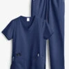 UA Flex V-Neck Top And Pant Scrub Set