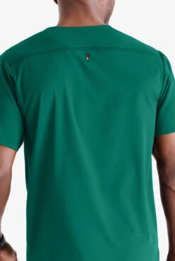 Grey's Anatomy™ By Barco Spandex STRETCH Murphy Men's 2-Pocket V-Neck Scrub Top -Clinic Love Style GRS079 HUNTE 4