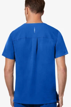 Healing Hands 360 Spencer Men's 1-Pocket STRETCH V-Neck Scrub Top 5 Healing Hands 360 Spencer Men's 1-Pocket STRETCH V-Neck Scrub Top -Clinic Love Style HE2381 ROYAL 3 HV