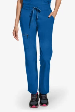 Healing Hands 360 Nisha Women's 6-Pocket STRETCH Rib Knit Waistband Drawstring Scrub Pants