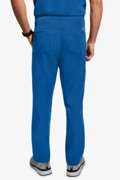 Healing Hands 360 Noah Men's 7-Pocket STRETCH Elastic Waistband Drawstring Pants -Clinic Love Style HE9173 092523 ROYAL 4