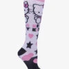 Cherokee Hello Kitty Love Women's 8-12 MmHg Light Compression Socks