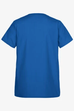 Landau Men's 5-Pocket STRETCH V-Neck Scrub Top -Clinic Love Style L7489 ROYAL 4