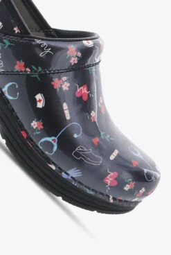 Dansko Women's LT Pro Hero Patent Leather Nursing Clogs -Clinic Love Style LTPROHERO 3
