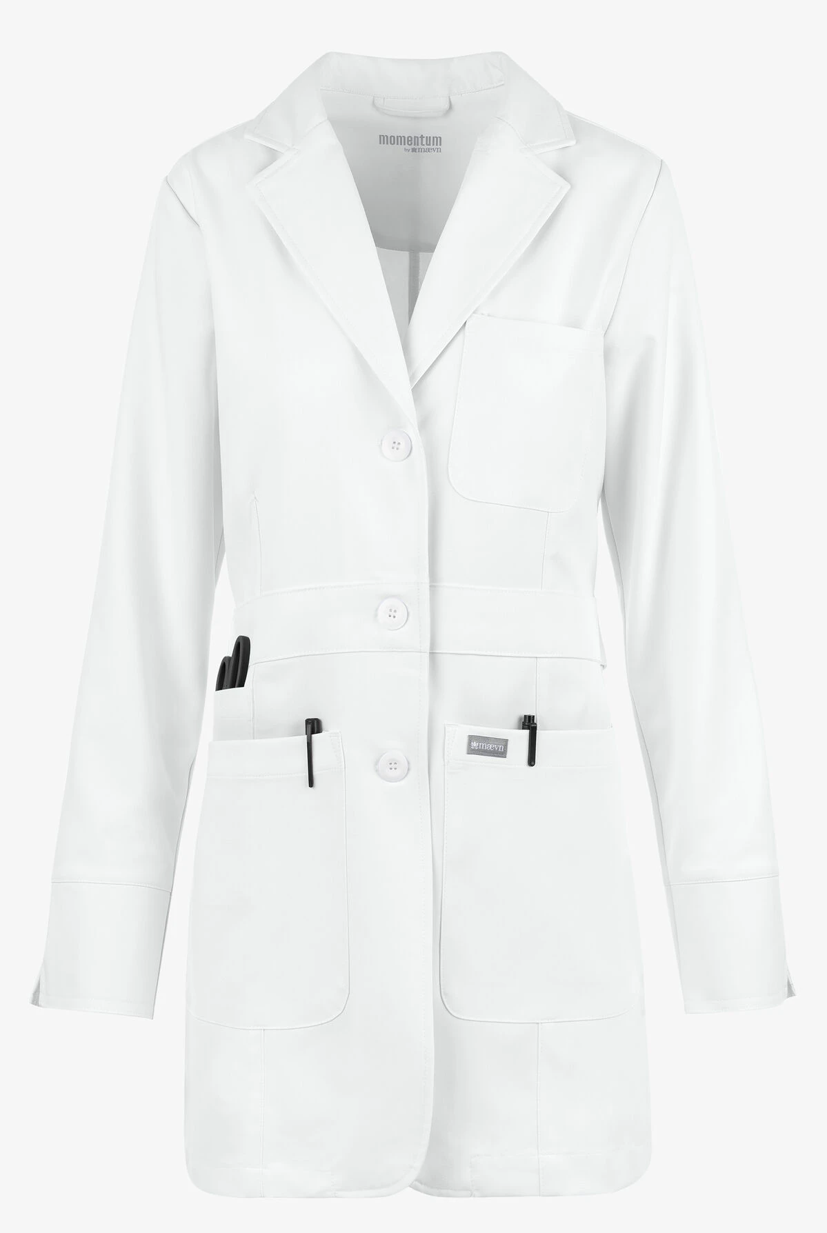 Maevn Momentum Women's 32" 3-Pocket Lab Coat 1 Maevn Momentum Women's 32" 3-Pocket Lab Coat