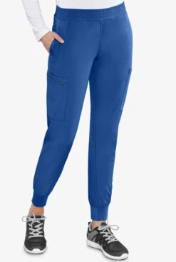 Med Couture Energy Women's 7-Pocket STRETCH Elastic Waist Cargo Jogger Scrub Pants