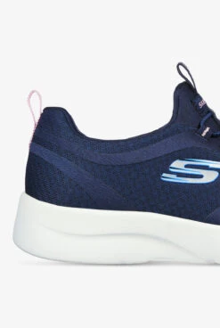 Skechers Sport Women's Dynamight 2.0 Soft Expressions Navy Athletic Slip On Shoes -Clinic Love Style SKS149693N 4