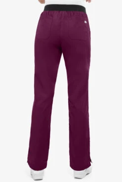 Butter-Soft Scrubs By UA™ Women's New Yoga Style Pants -Clinic Love Style STN326C WIBLA 4
