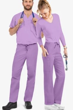 Butter-Soft Core By UA™ Unisex 4-Pocket Drawstring Scrub Pants - Short -Clinic Love Style UA31C ORCHI 4 HV S