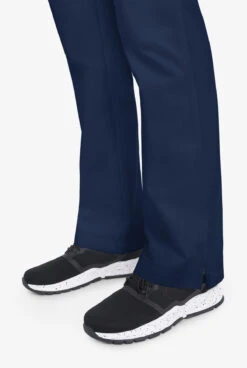 Butter-Soft Core Scrubs By UA™ Women's 2-Pocket Bootcut Elastic Waist Scrub Pants- New And Improved - Petite -Clinic Love Style UA373C NAVY 3