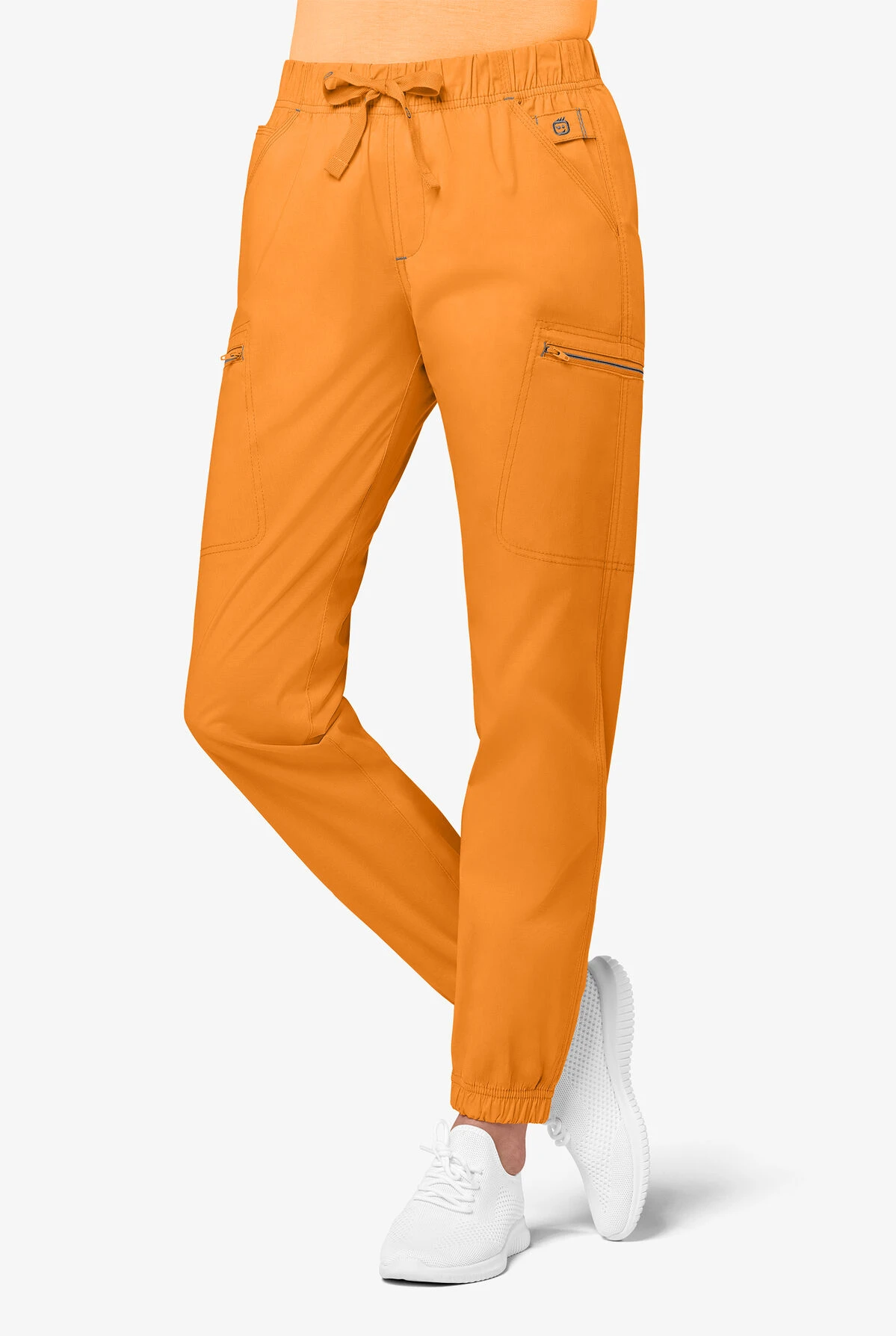 WonderWink WonderFLEX Women's 9-Pocket STRETCH Zip Cargo Jogger Scrub Pants 1 WonderWink WonderFLEX Women's 9-Pocket STRETCH Zip Cargo Jogger Scrub Pants