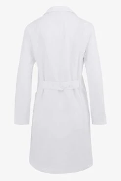 White Swan Meta Women's 37" 5-Pocket Lab Coat -Clinic Love Style WM161 WHITE 4