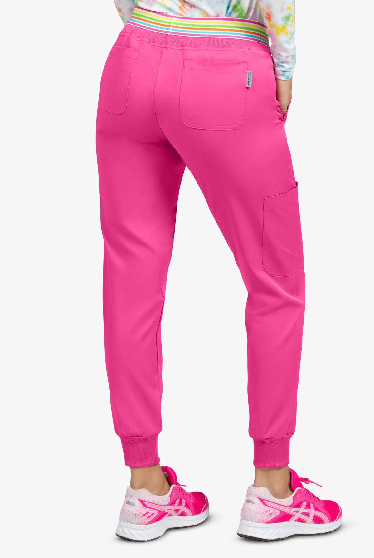 Zavate Ava Therese Lizzie Women's 5-Pocket STRETCH Jogger Scrub Pant 2 Zavate Ava Therese Lizzie Women's 5-Pocket STRETCH Jogger Scrub Pant - Image 2