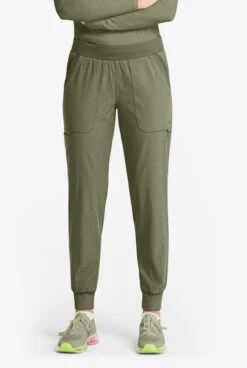 UA Exclusive Bella By Zavate Lillian Jacquard Women's 5-Pocket STRETCH Cargo Jogger Scrub Pants